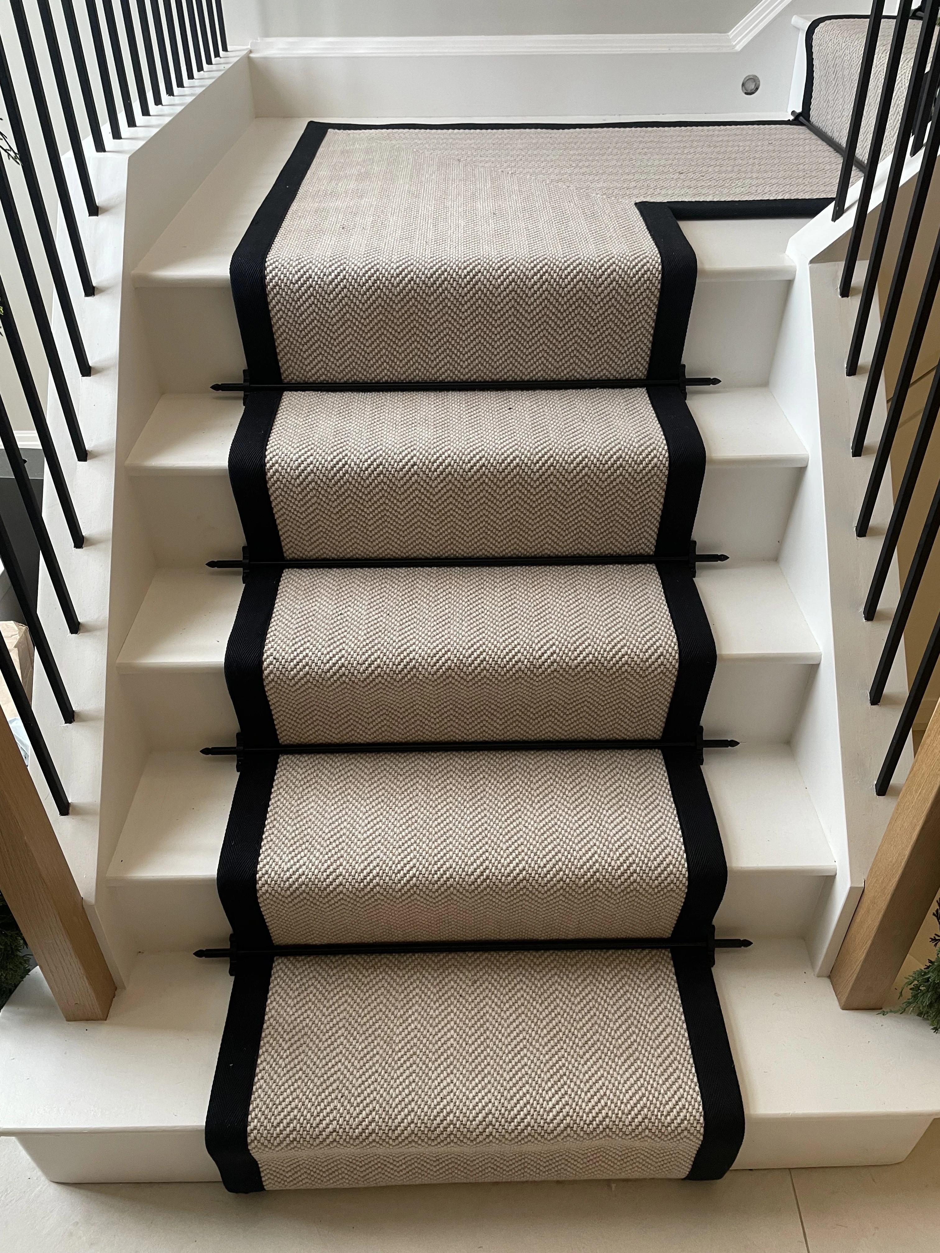 Premium wool carpet installed in a modern home showing durability and appearance